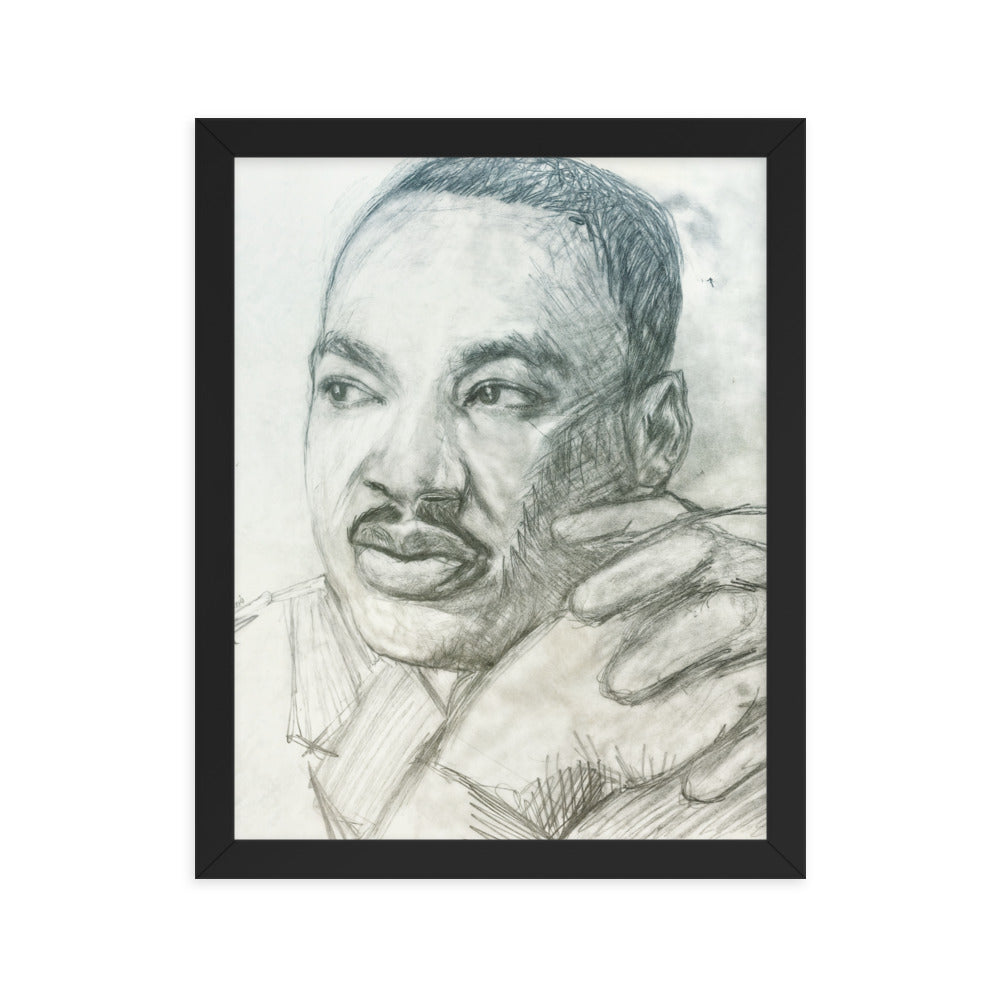 Framed Poster of Martin Luther King Jr