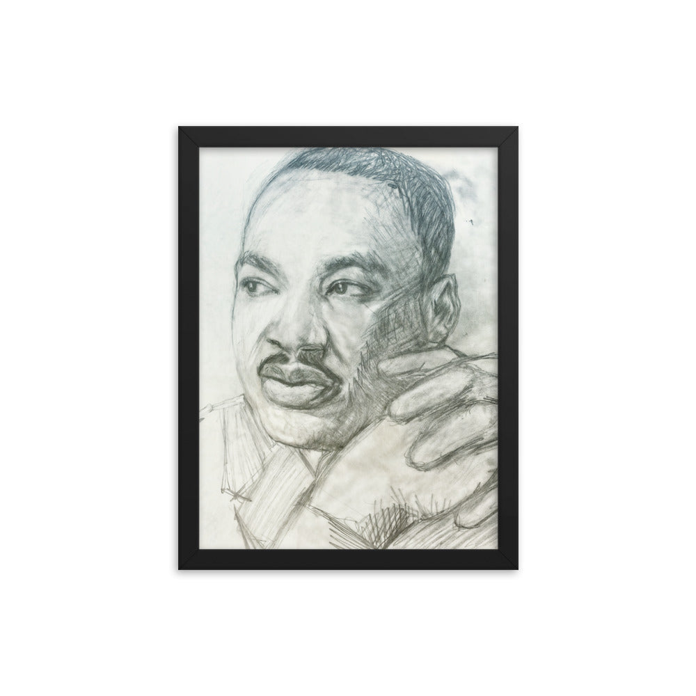 Framed Poster of Martin Luther King Jr