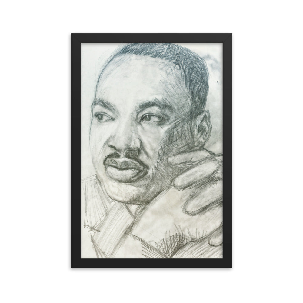 Framed Poster of Martin Luther King Jr