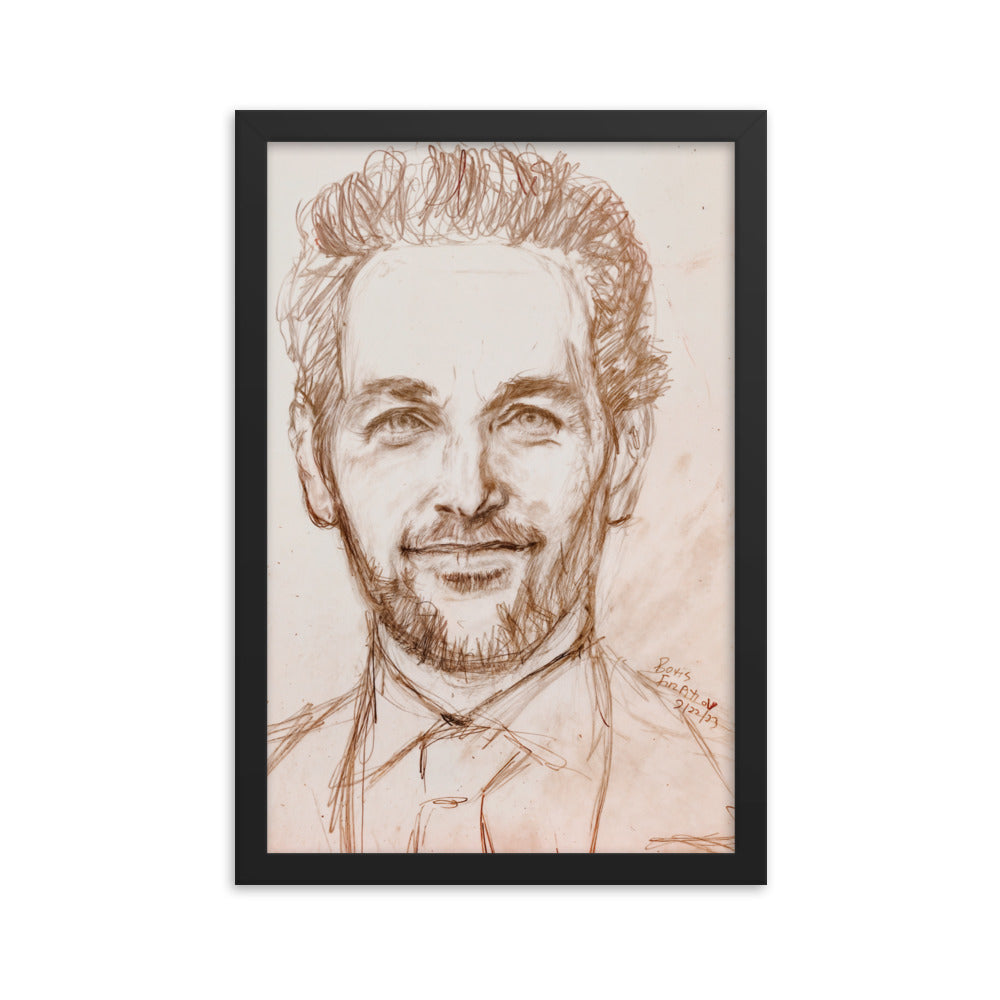 Framed Poster of Paul Rudd