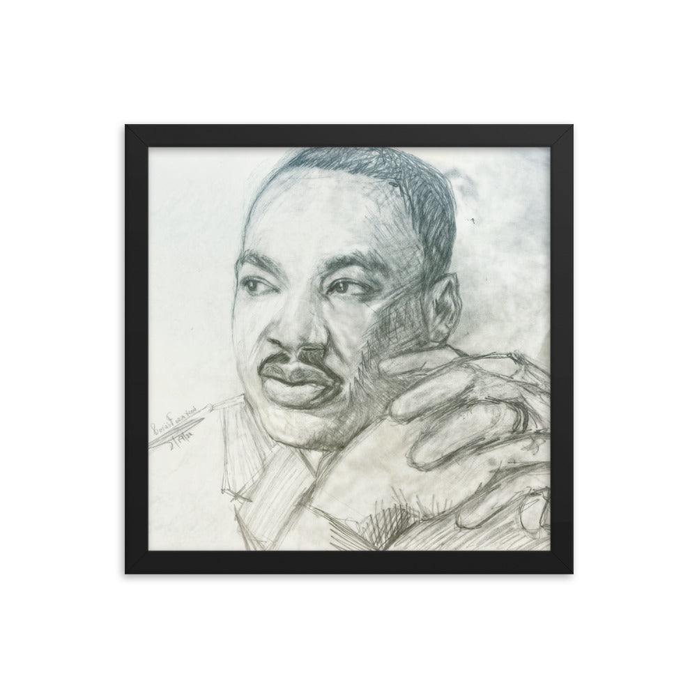 Framed Poster of Martin Luther King Jr