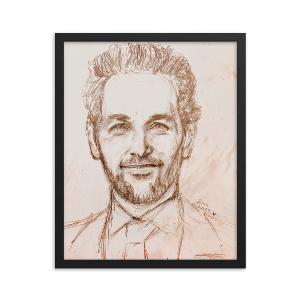 Framed Poster of Paul Rudd