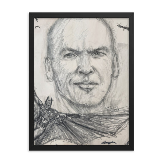 Framed Poster of Michael Keaton