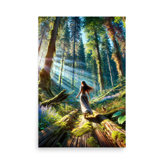 Poster of Woman In The Forest